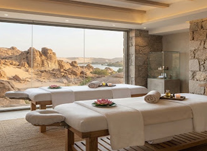 Granite stone massage at Benben spa