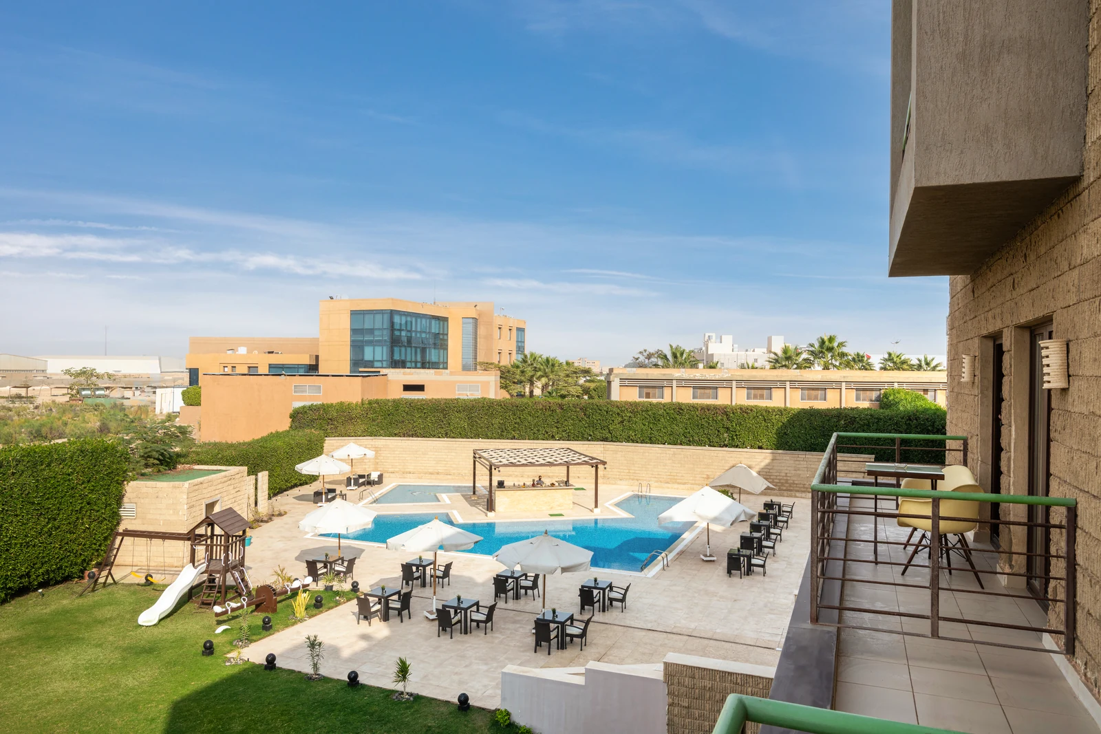 Pool Terrace at E2 Lodge